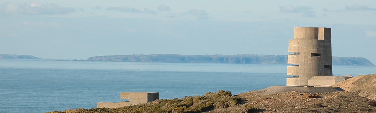 Range-Finder Tower. Les Landes. Jersey. Channel Islands
